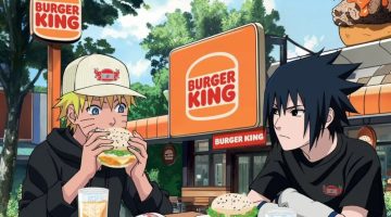 Naruto e Burger King se unem em mais uma colab surpreendente