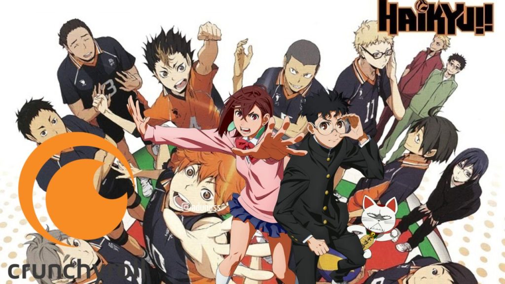 Crunchyroll libera clipes icônicos de Dandadan e Haikyuu!!