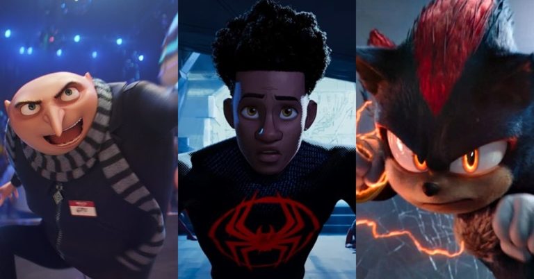 meu malvado favorito 4 - homem-aranha através do aranhaverso - sonic 3 - lançamentos janeiro