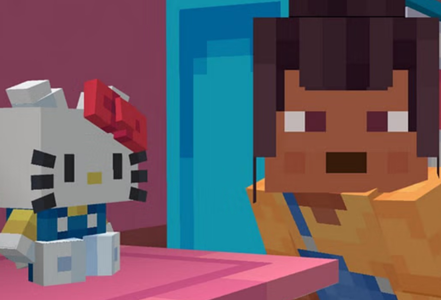 Hello Kitty chega ao Minecraft em nova colaboração oficial