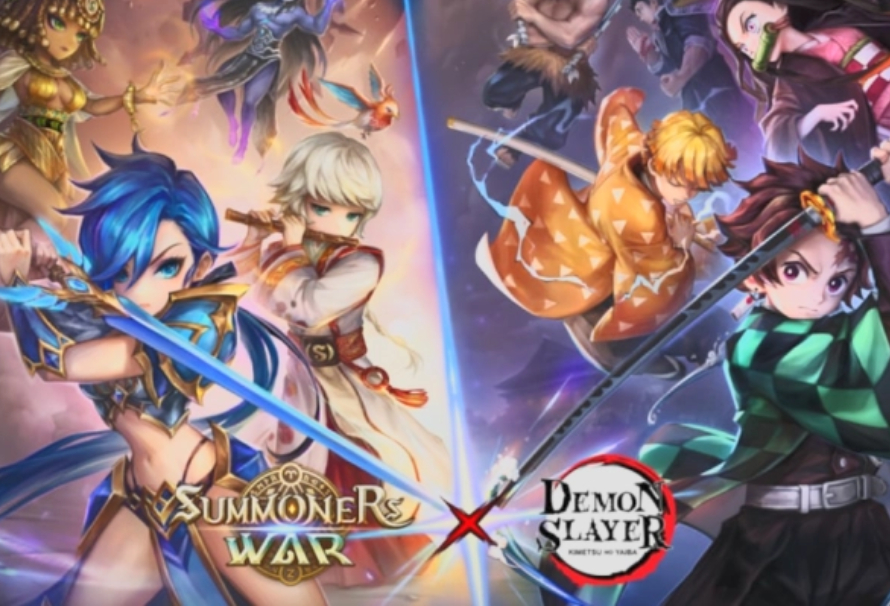 Summoners War anuncia colaboração com Demon Slayer