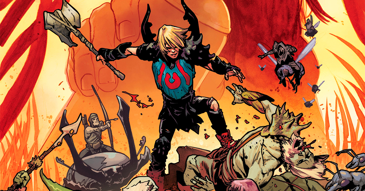 Bug Wars: conheça a nova HQ da Image Comics que traz guerra entre insetos no jardim