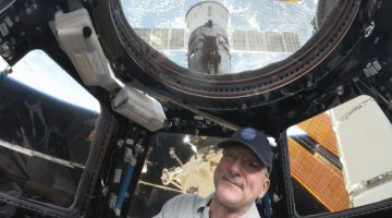 NASA fará transmissão ao vivo direto da Estação Espacial Internacional na próxima quarta-feira