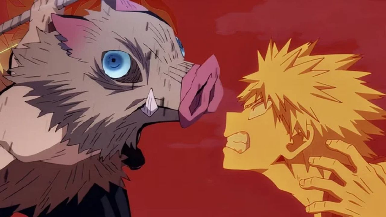 Demon Slayer e My Hero Academia se enfrentam em animação épica