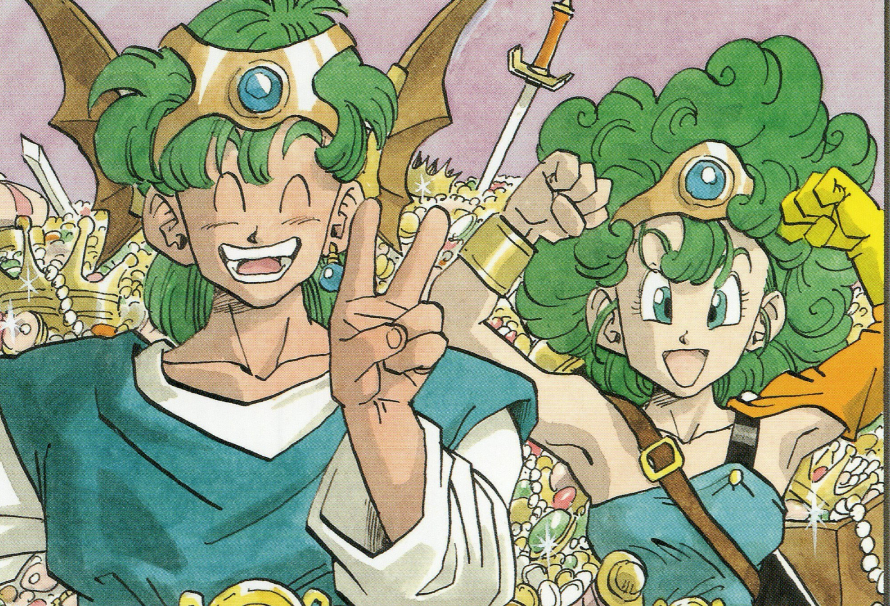 Raras ilustrações de Akira Toriyama para Dragon Quest IV são reveladas