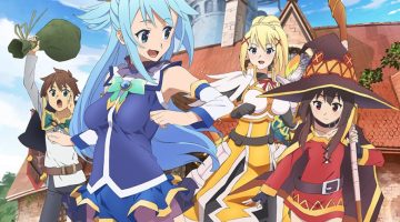 Konosuba terá nova sequência após a terceira temporada