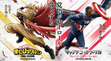 My Hero Academia anuncia colaboração especial com Hawks e Capitão América