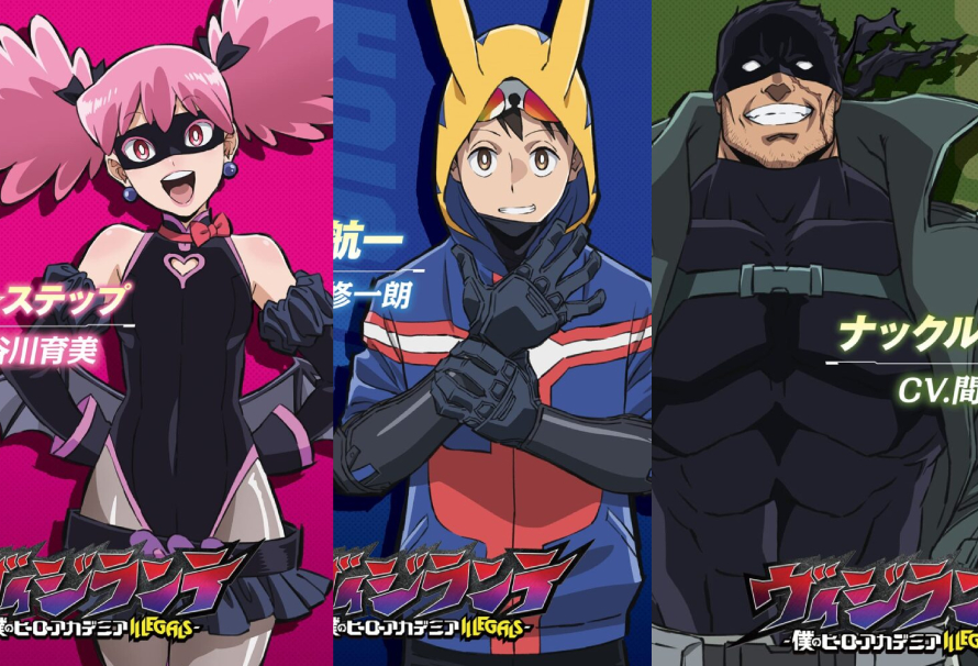 My Hero Academia Vigilantes ganha novos trailers focados nos protagonistas