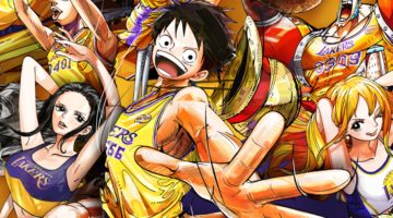One Piece anuncia colaboração inédita com time de basquete Los Angeles Lakers