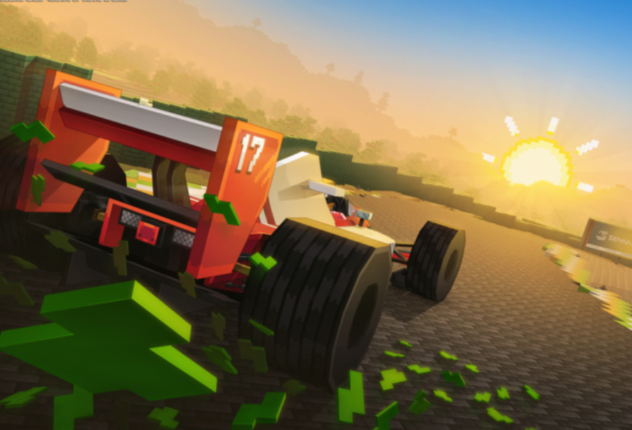 Ayrton Senna ganha mapa com recriação de corridas icônicas no Minecraft