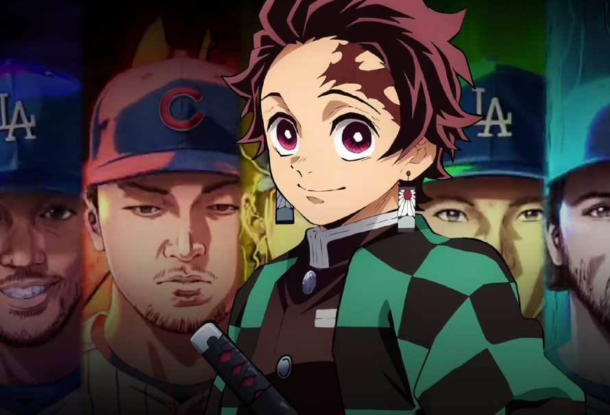Demon Slayer lança animação crossover com time de Baseball da MLB
