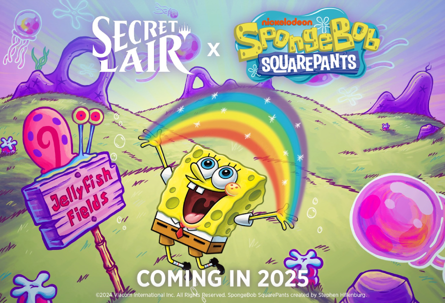 Magic: The Gathering revela colaboração com Bob Esponja e divide opiniões entre fãs