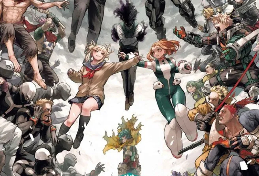 Kohei Horikoshi retorna com Arte Exclusiva para exposição de My Hero Academia
