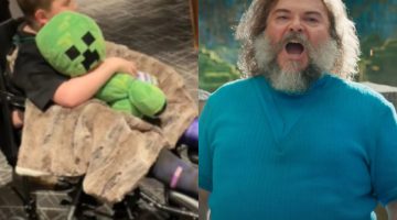 Menino com câncer terminal realiza sonho e assiste ao filme de Minecraft antes de todo mundo
