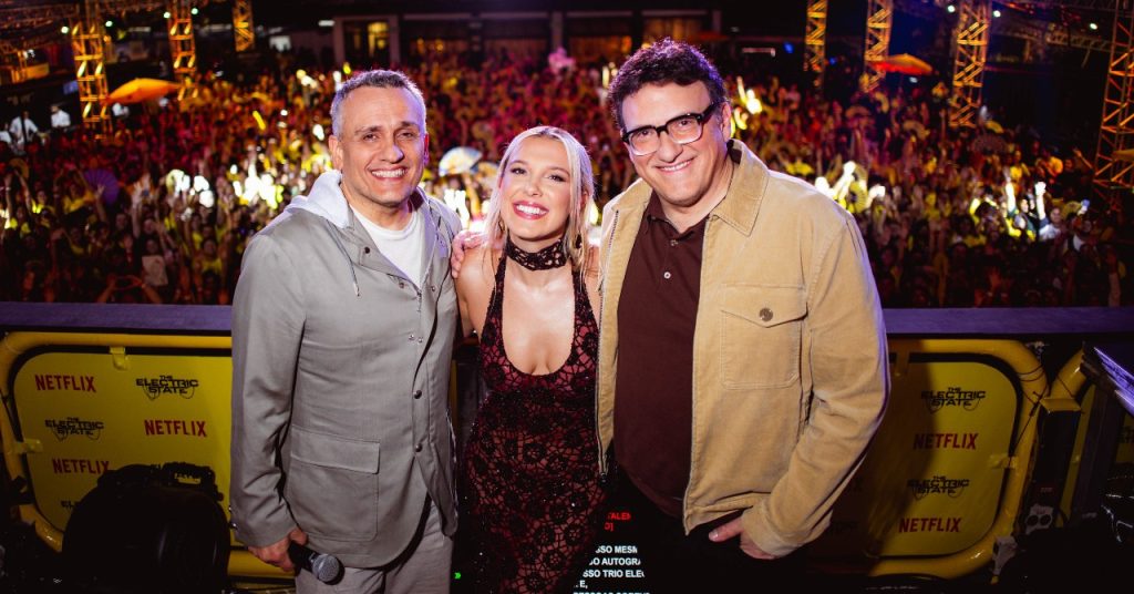 The Electric State: Netflix celebra estreia em clima de Carnaval com Millie Bobby Brown e Irmãos Russo