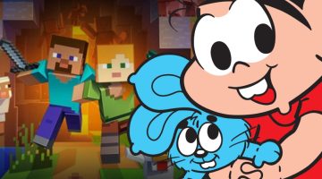 É DO BRASIL!!! Turma da Mônica anuncia colaboração oficial com Minecraft