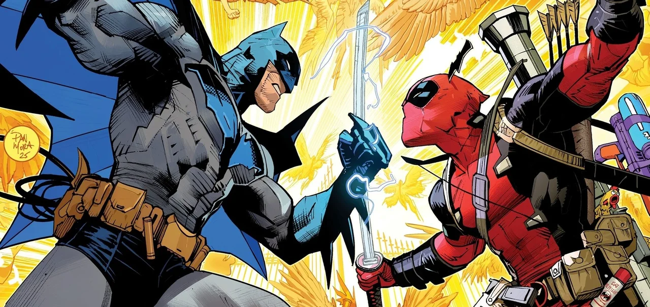 DC e Marvel voltam a se unir, desta vez para colocar Batman e Deadpool em crossover