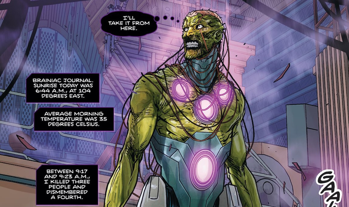 Conheça o Brainiac de ‘Absolute Superman’