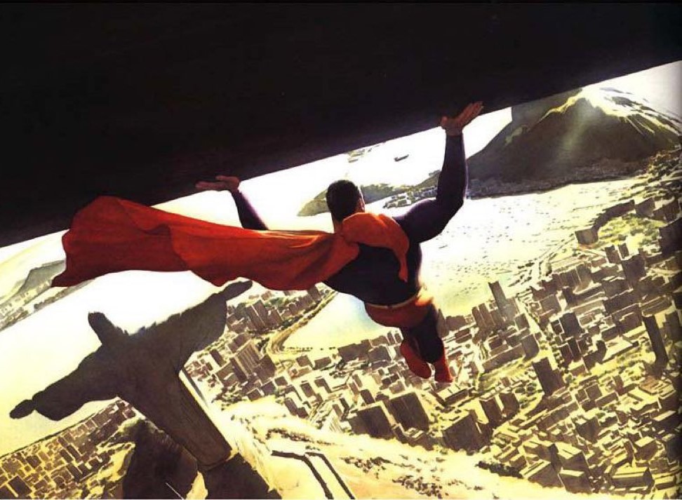 Superman no Rio: Qual a relação entre a arte de Alex Ross e James Gunn no Cristo Redentor? Confira!