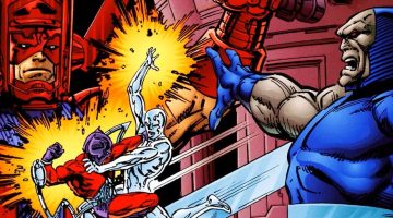 ‘Galactus vs. Darkseid’, o confronto entre titãs que marcou um crossover lendário