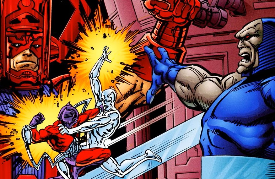 ‘Galactus vs. Darkseid’, o confronto entre titãs que marcou um crossover lendário