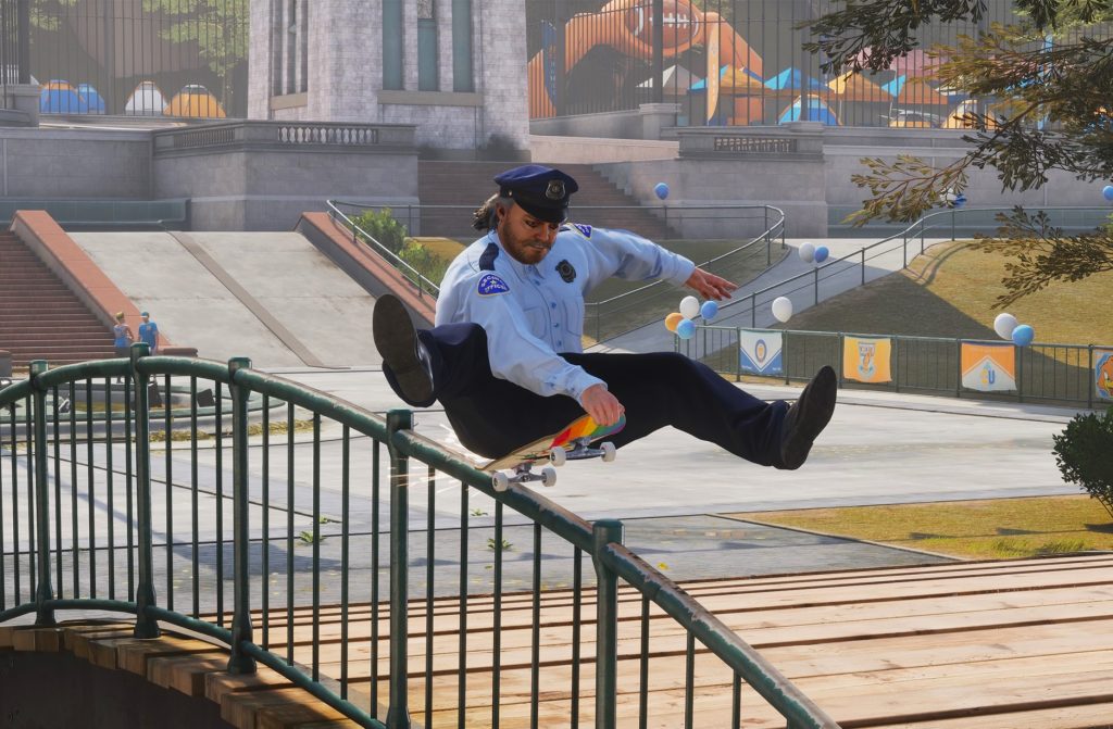 Jack Black retorna em ‘Tony Hawk’s Pro Skater 3 + 4’ como Officer Dick e apresenta novo personagem hilário!