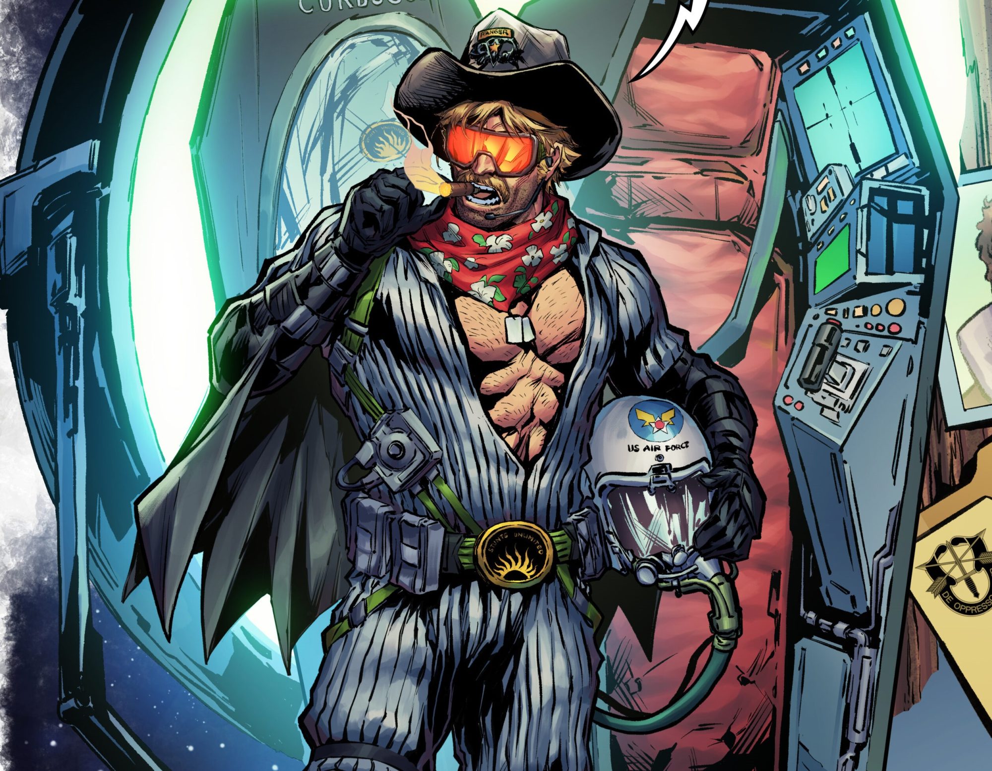HQ com ciborgue cowboy terá adaptação para o cinema estrelada por Jack Hudson