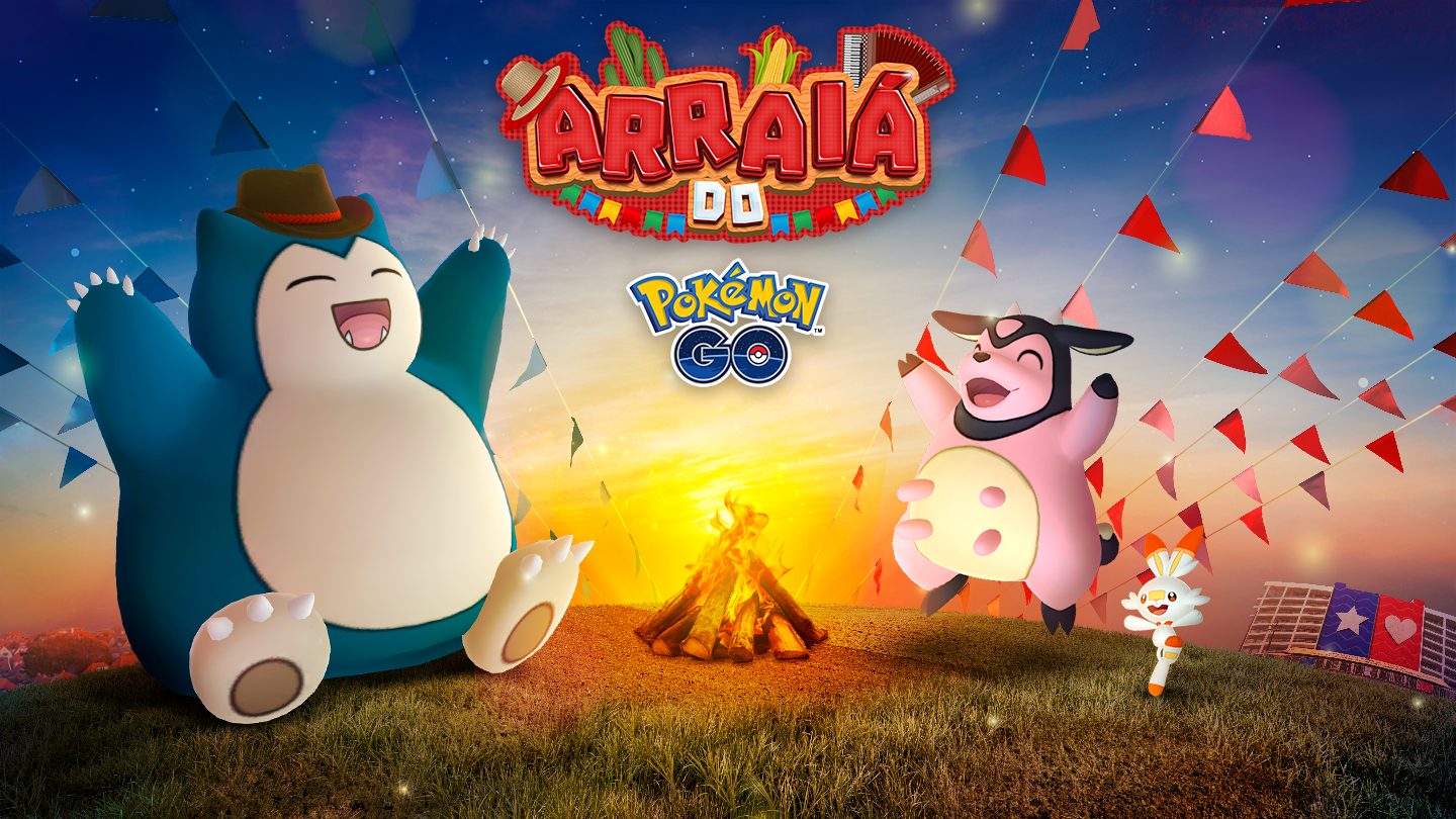 Em clima junino: ‘Pokémon Go’ terá ‘Arraiá’ a partir desta quarta-feira (4)