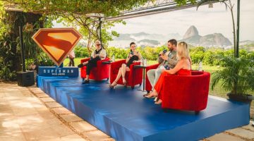 ‘Superman’ tem pré-lançamento épico no Brasil com presença do diretor e elenco