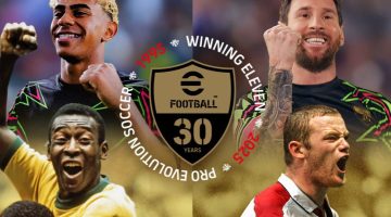 Konami celebra 30 anos de ‘eFootball’ com novas lendas, clubes e eventos globais