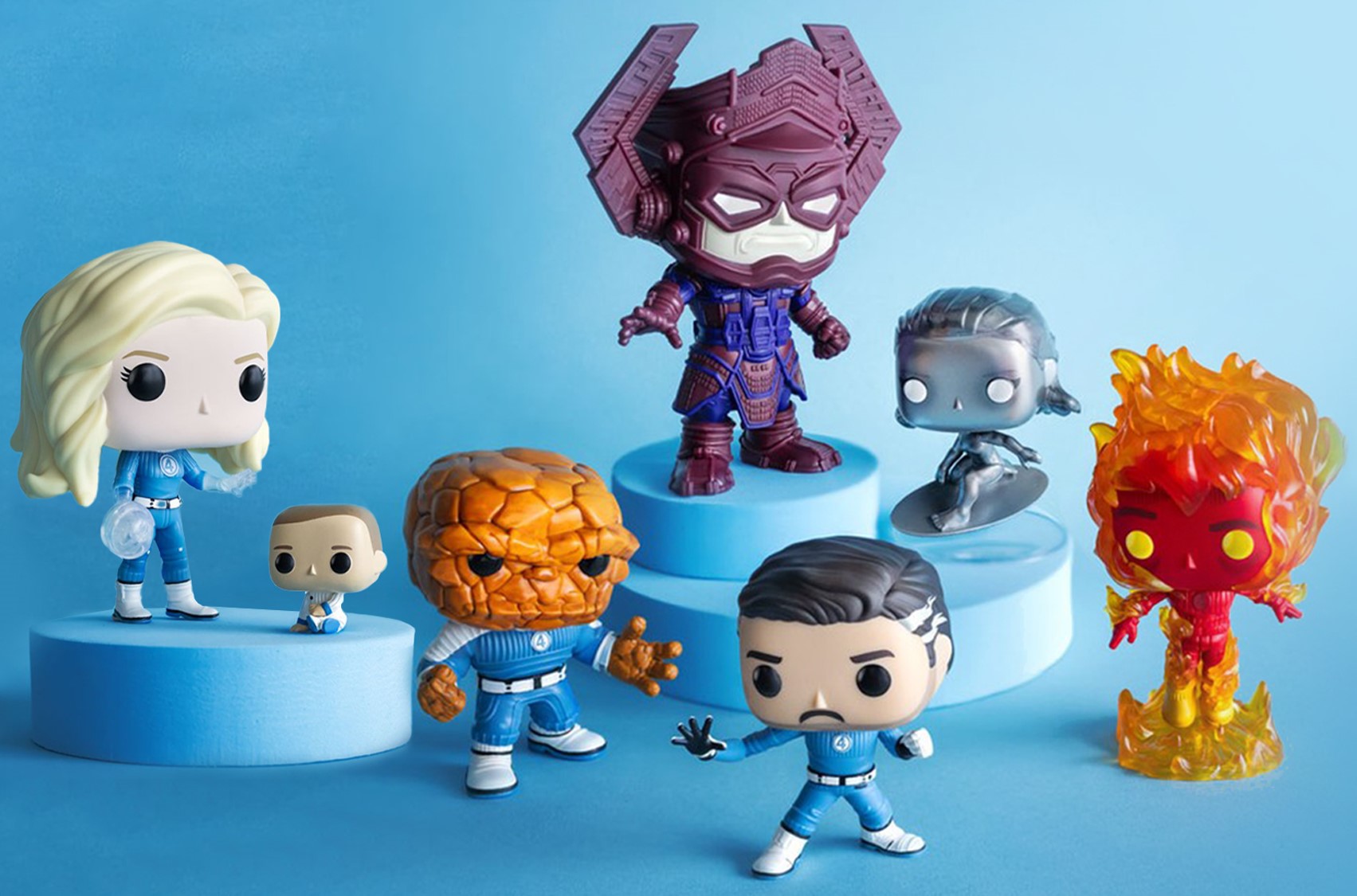 Funko lança linha exclusiva no Brasil inspirada em ‘Quarteto Fantástico – Primeiros Passos’