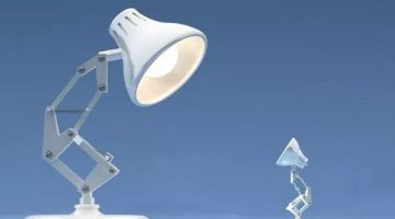 De onde surgiu a icônica luminária da Pixar?