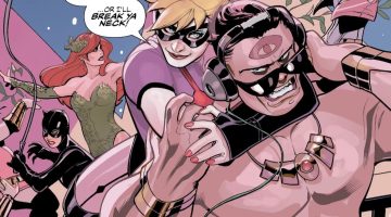 Anti-heroínas em apuros espaciais: Hera, Arlequina e Mulher-Gato enfrentam Despero em ‘Gotham City Sirens: Unfit For Orbit #3’
