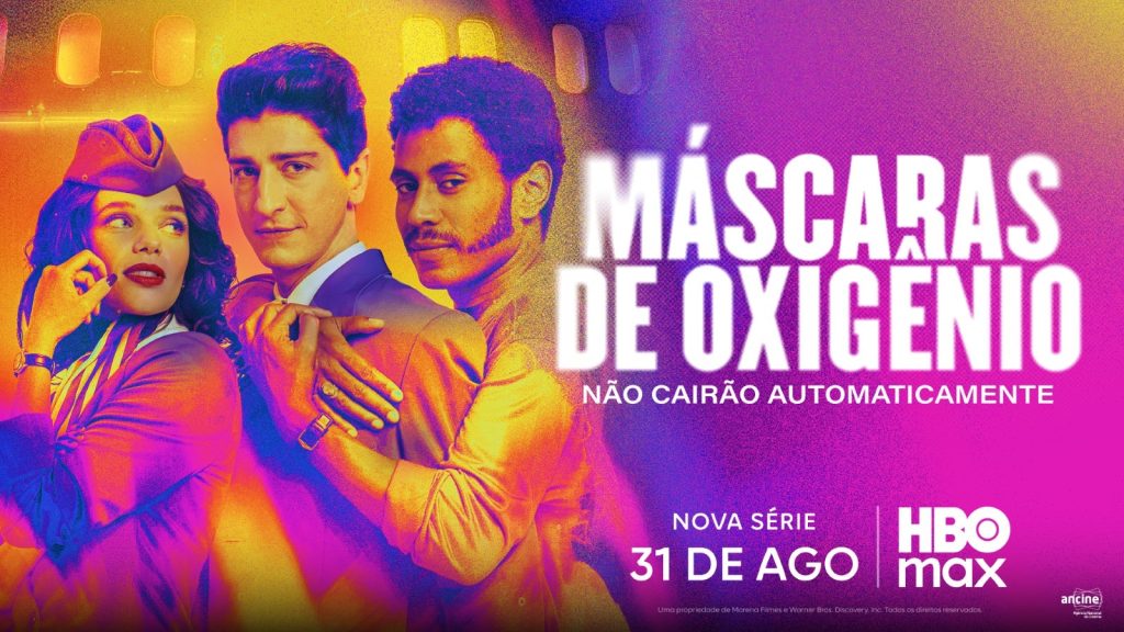 HBO revela pôster oficial de “Máscaras de Oxigênio Não Cairão Automaticamente”