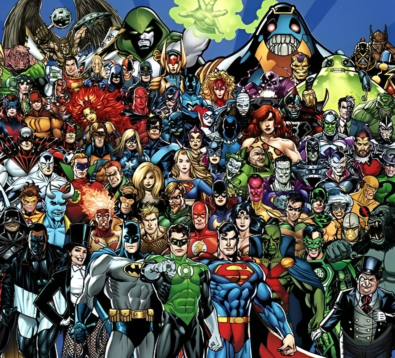 Por que existem tantos heróis na Terra na DC?