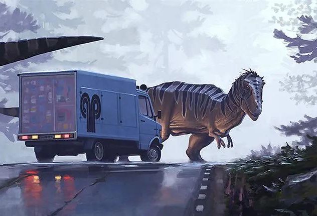 E se os dinossauros nunca tivessem sido extintos?