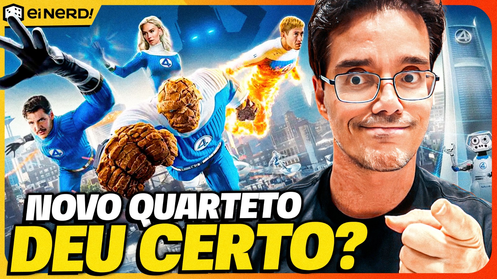 ‘Quarteto Fantástico: Primeiros Passos’ – o que Peter Jordan sentiu ao ver o filme!