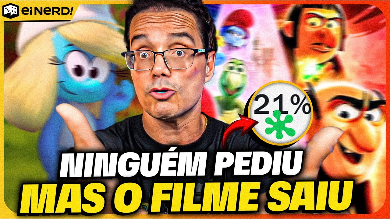 Smurfs no multiverso: precisava mesmo desse reboot?