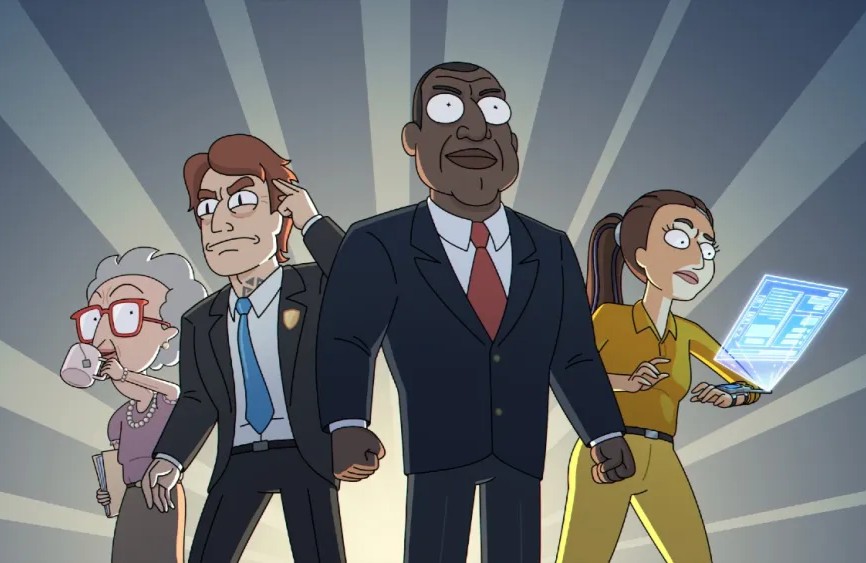 Presidente Curtis vai salvar o multiverso (ou bagunçar tudo) em nova série animada