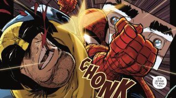 Em nova HQ, Homem-Aranha e Wolverine se enfrentam em batalha brutal após revelações sobre os pais de Peter Parker