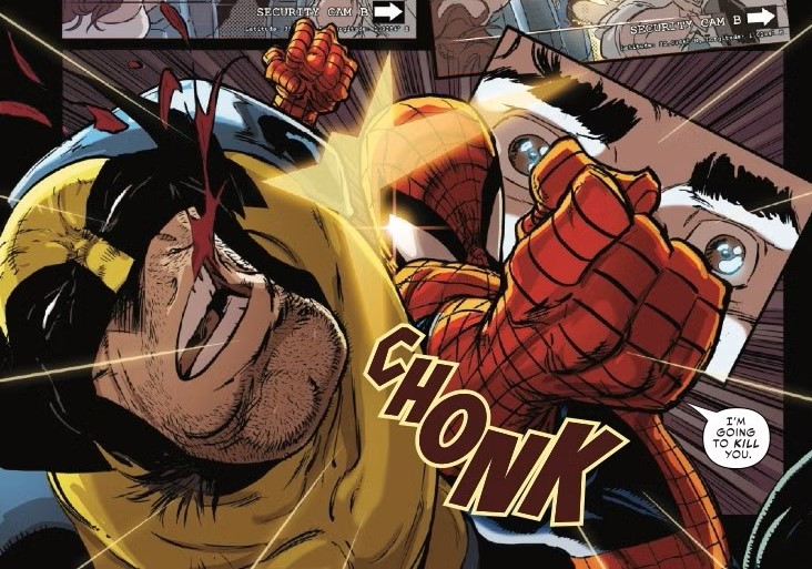 Em nova HQ, Homem-Aranha e Wolverine se enfrentam em batalha brutal após revelações sobre os pais de Peter Parker