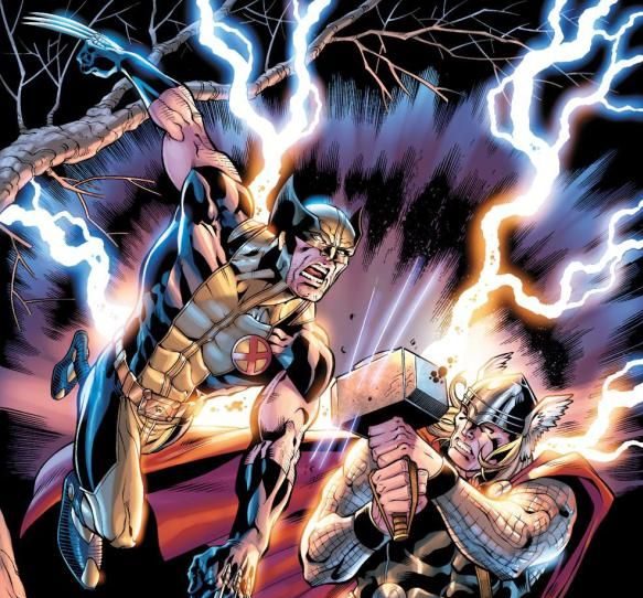 Wolverine vs. Thor: luta completa!