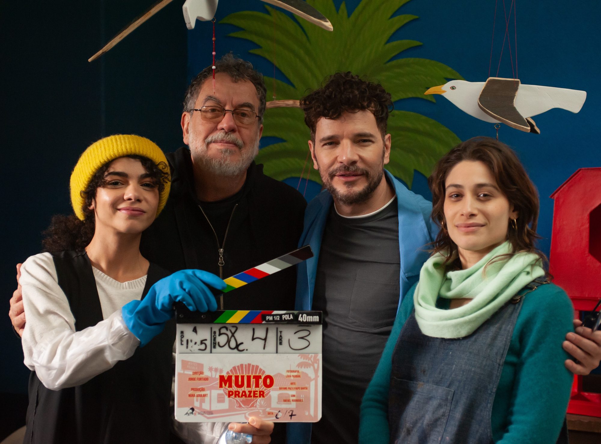‘Muito Prazer’: nova comédia de Jorge Furtado encerra filmagens e deve estrear em 2026