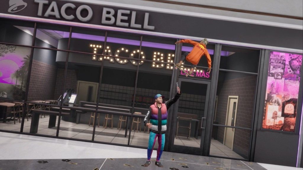 Taco Bell entra no clima do skate com skins de Tony Hawk’s Pro Skater 3+4 e Red Bull grátis