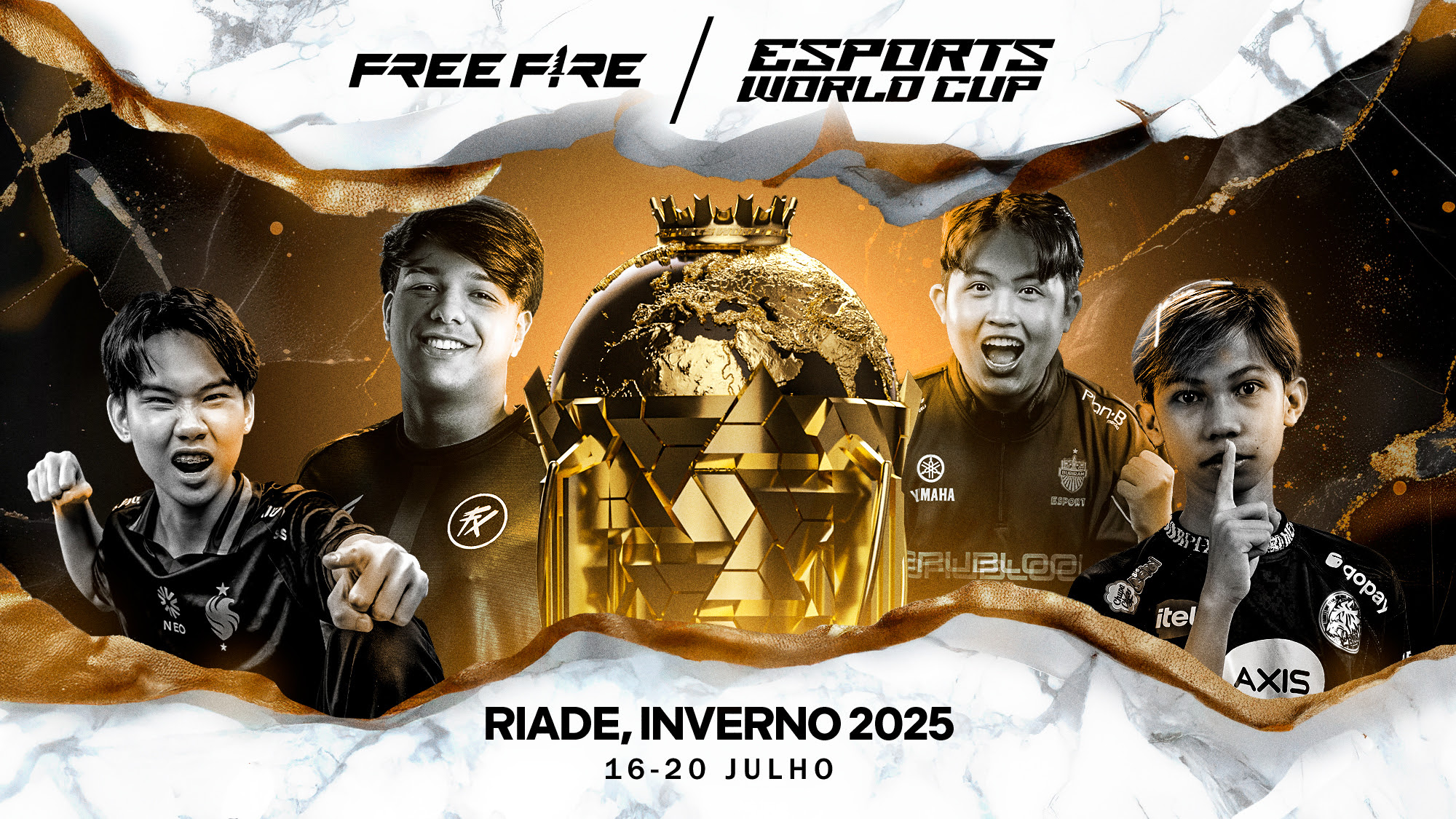 Free Fire retorna para a Esports World Cup de 16 a 20 de julho