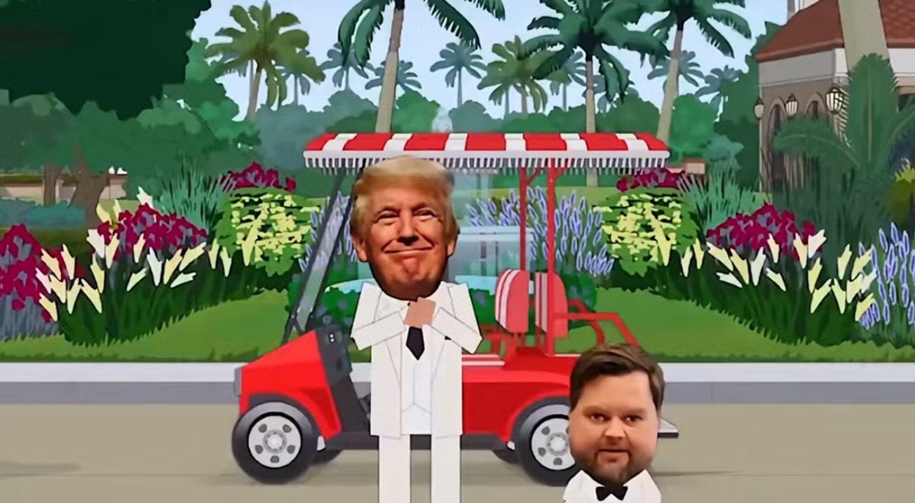 Vice-presidente americano J.D. Vance reage a nova zoeira de ‘South Park’ com Trump