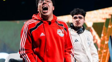 GuiBarros cai contra ManuBachoore nas semifinais da FC Pro World Championship na Arábia Saudita
