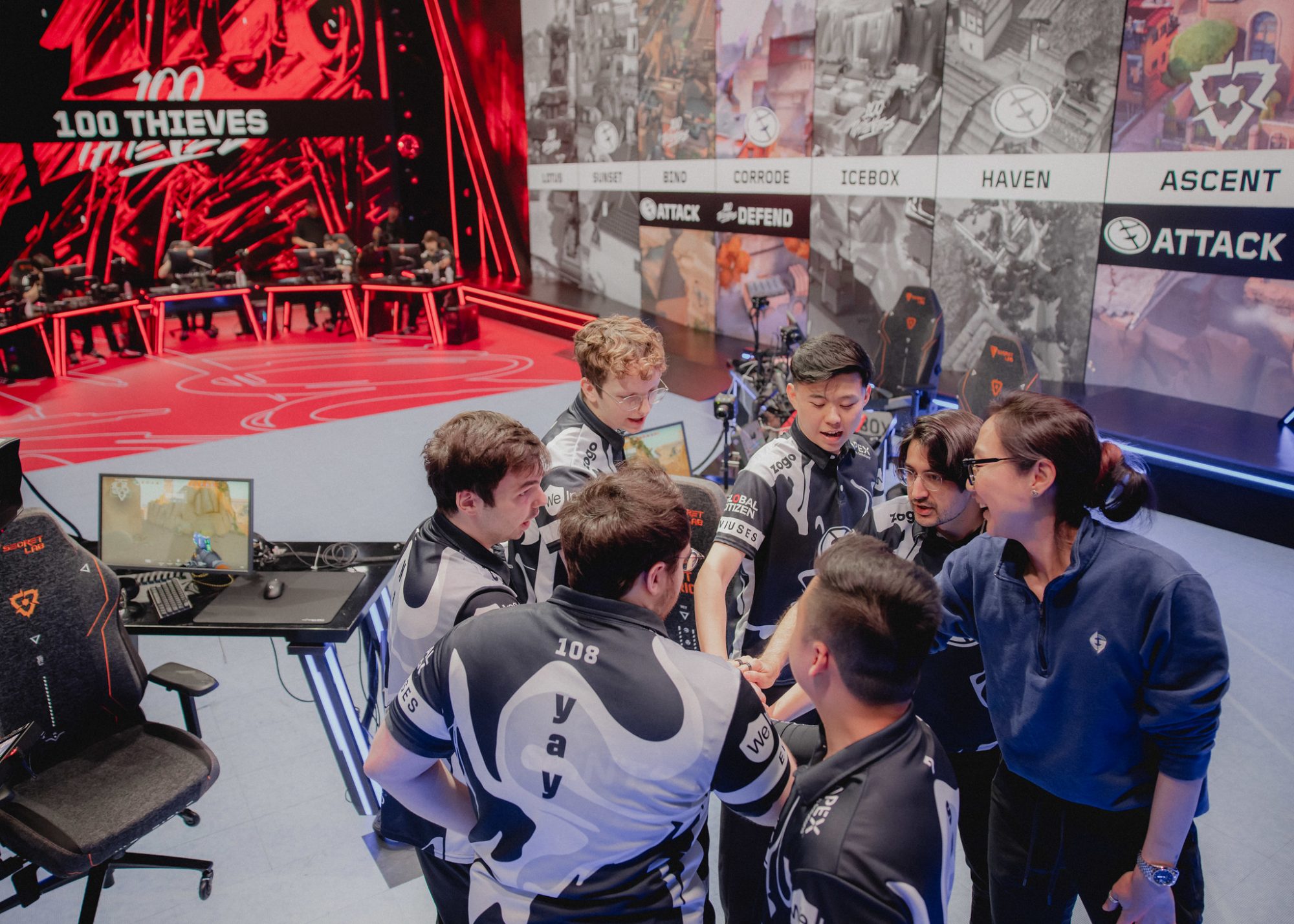 VCT Américas: 100 Thieves bate Evil Geniuses de forma decisiva