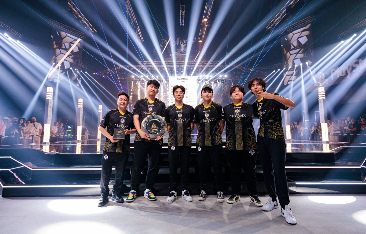 The MongolZ é campeão da Esports World Cup 2025 e leva meio milhão de dólares para casa