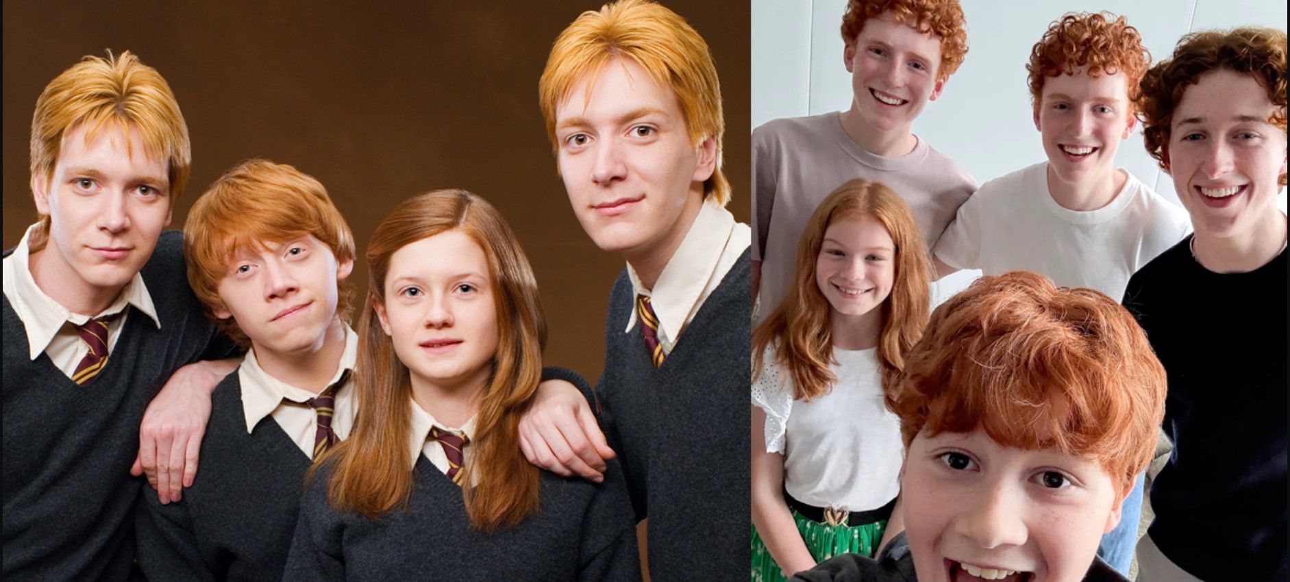 ‘Harry Potter’: fotos do set mostram membros da família Weasley; veja